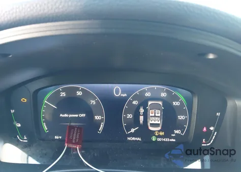 2025 Honda Civic Hybrid Sport/Sport Touring z USA, uszkodzony, nr VIN 2HGFE4F83SH333731